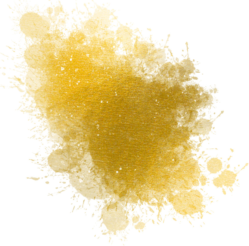 Gold Paint Illustration